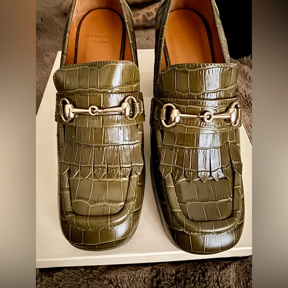 New in box - Sezane Juliane heeled loafers - size 39 or US 8 - Picture 3 of 7